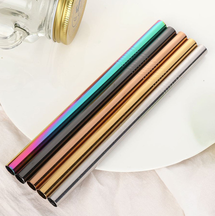 The 12mm Extra Wide Metal Straw